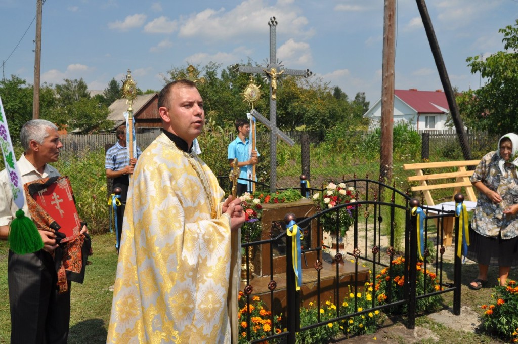 Будинкові таблички вул. Володимира Великого у селі Гійче