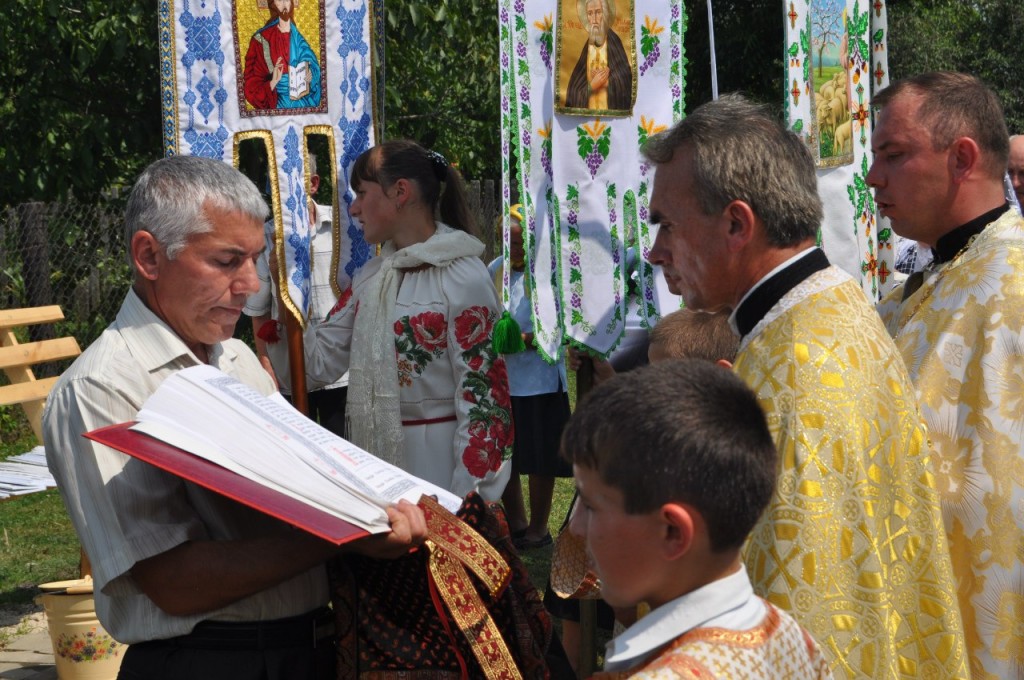 Будинкові таблички вул. Володимира Великого у селі Гійче